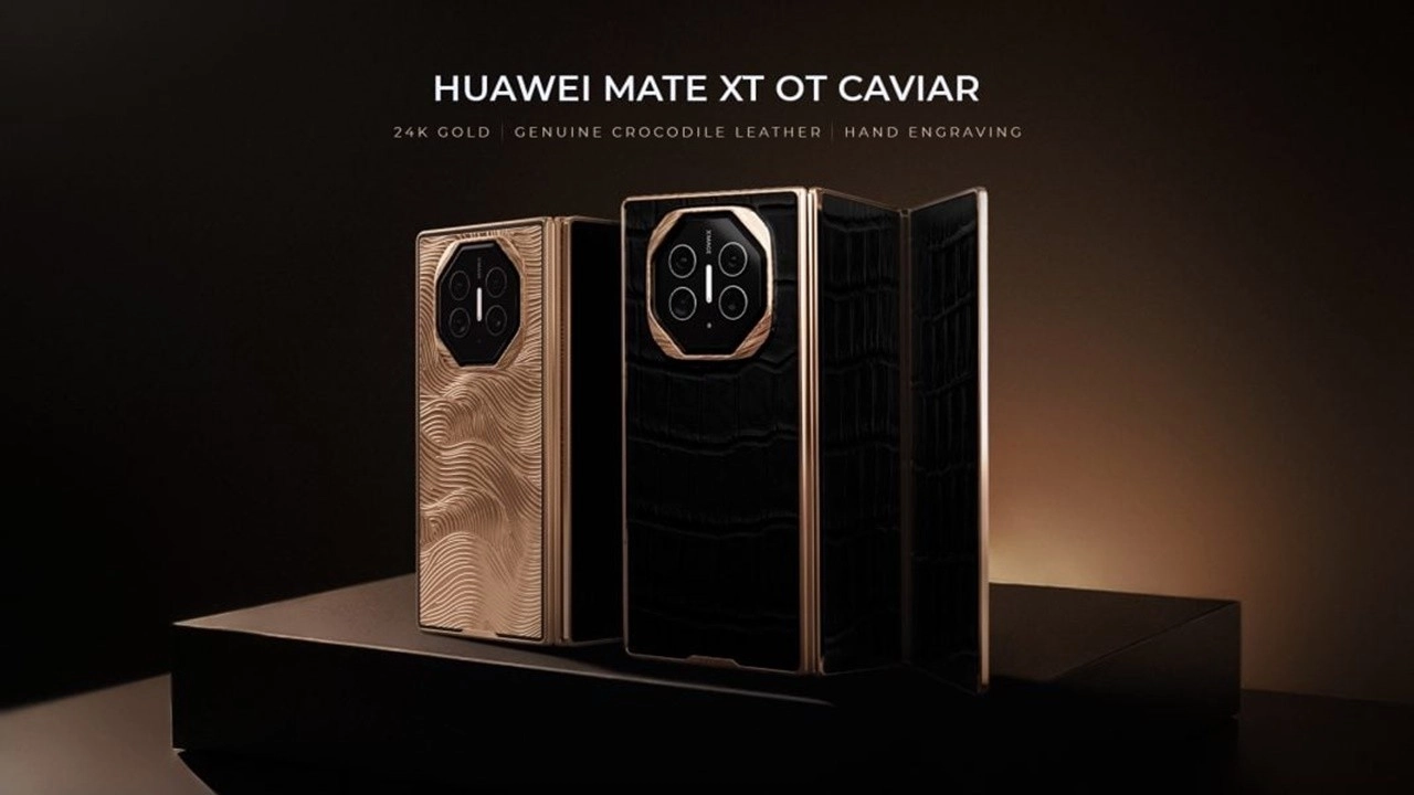 هاتف Huawei Mate XS الذهبي متوفر الآن بسعر 12,770 دولار أمريكي! متوفر فقط 88 وحدة