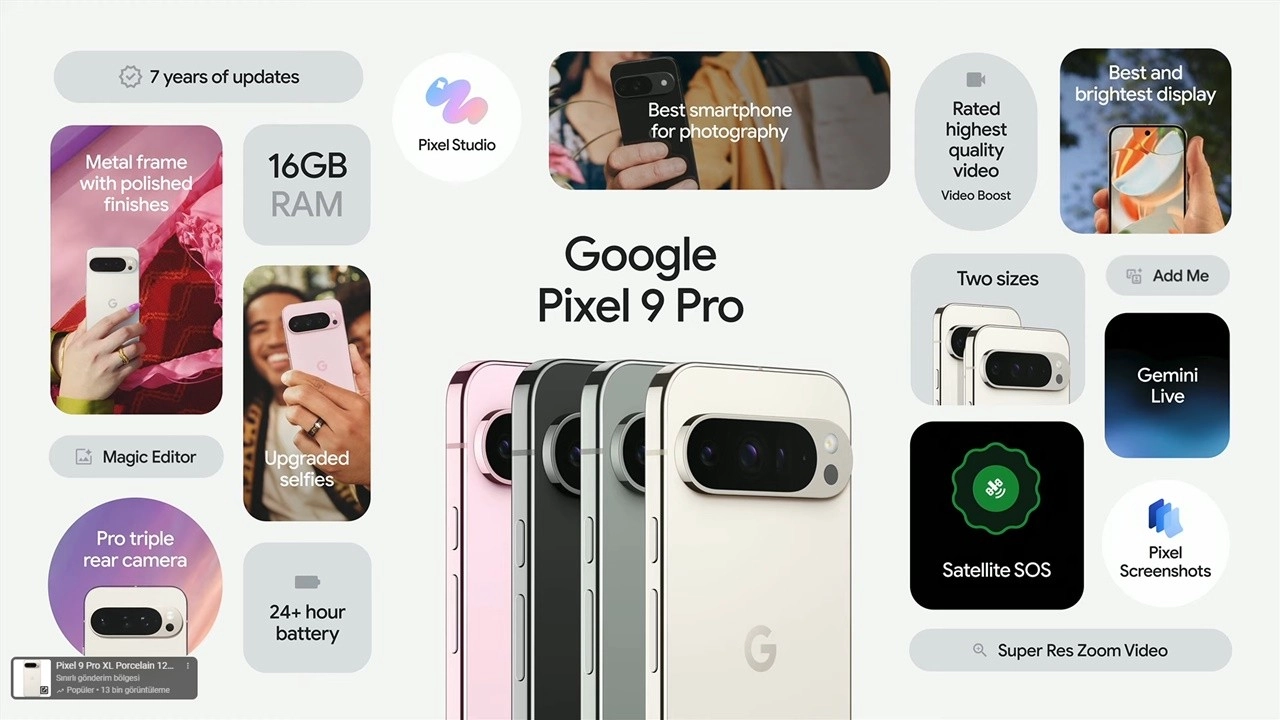 Google Pixel 9 Pro and Pixel 9 Pro XL introduced! Features and price
