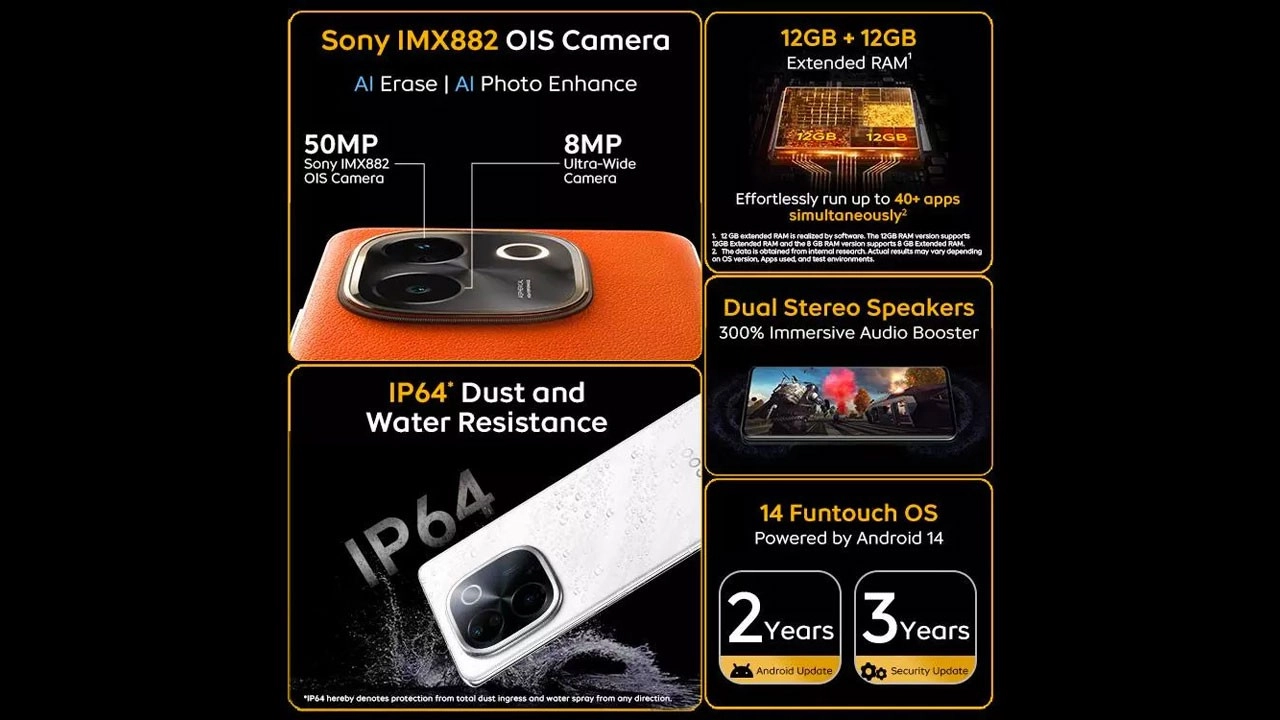 120Hz screen: iQOO Z9s and Z9s Pro —  Price and features are here