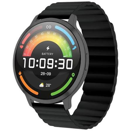 Powerology Aura ساعة ذكية بشاشة 1.73 بوصة