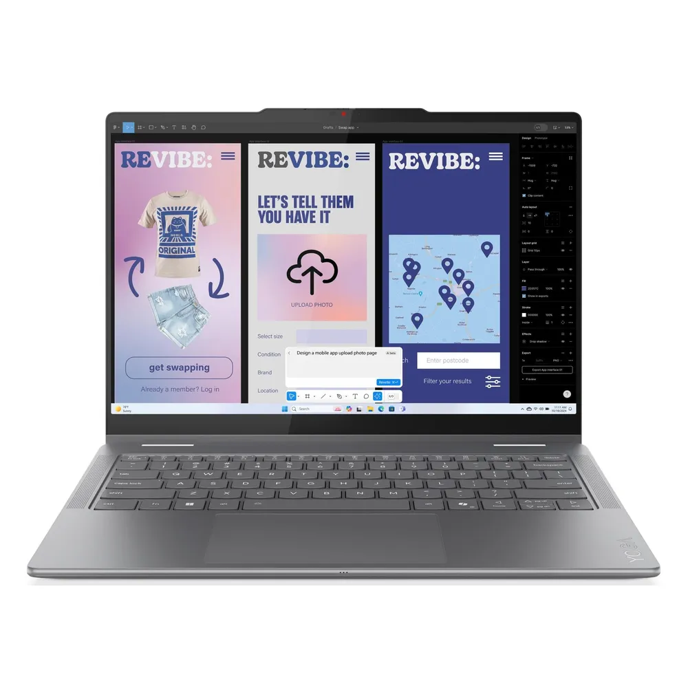 لابتوب Lenovo Yoga 7 Ultra 7-256V 16GB/512GB Touch (83JQ00B3PS)