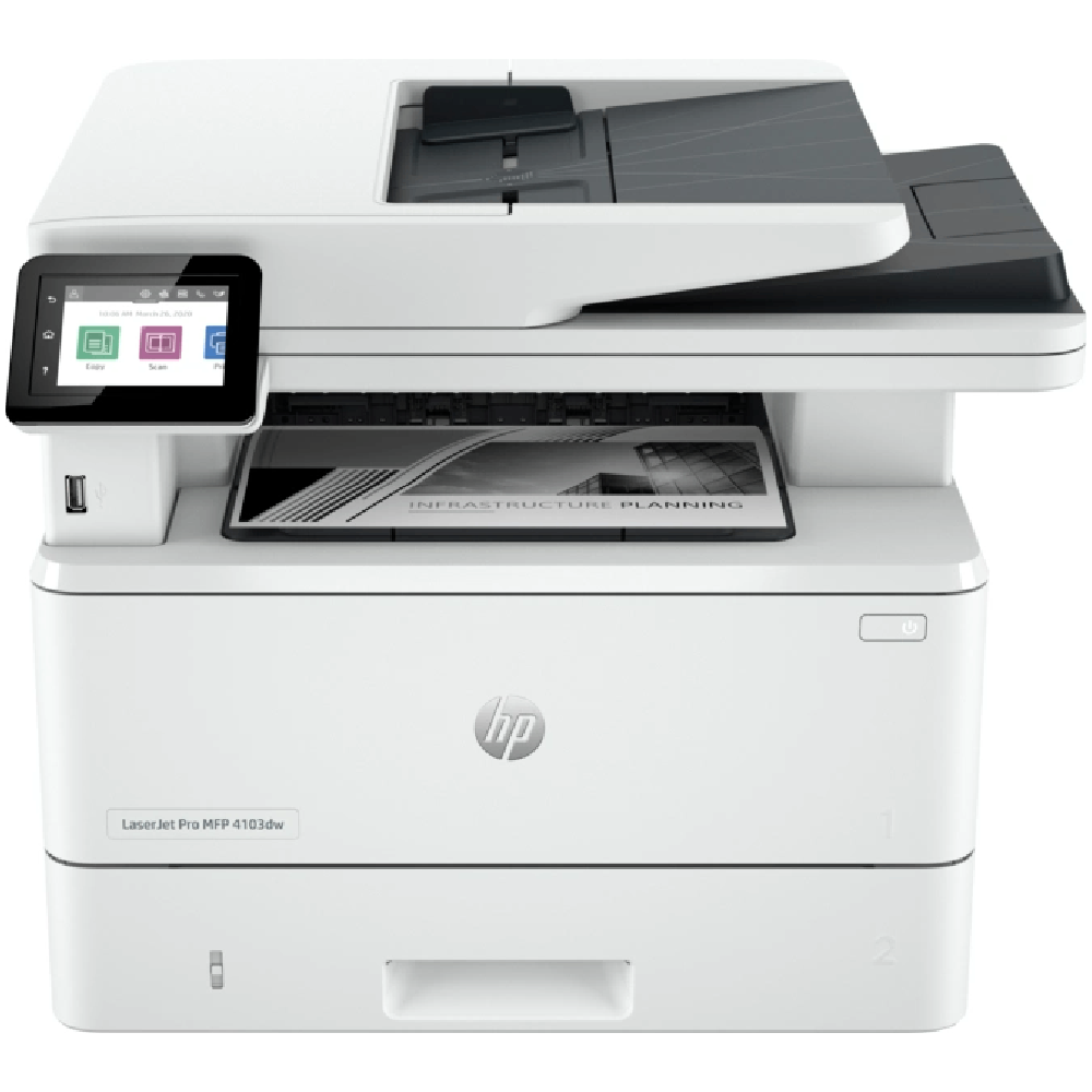 HP طابعة LaserJet Pro متعددة الوظائف (4103DW)