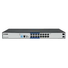 D-Link 16 Port Gigabit PoE Switch DGS-F1210-18PS