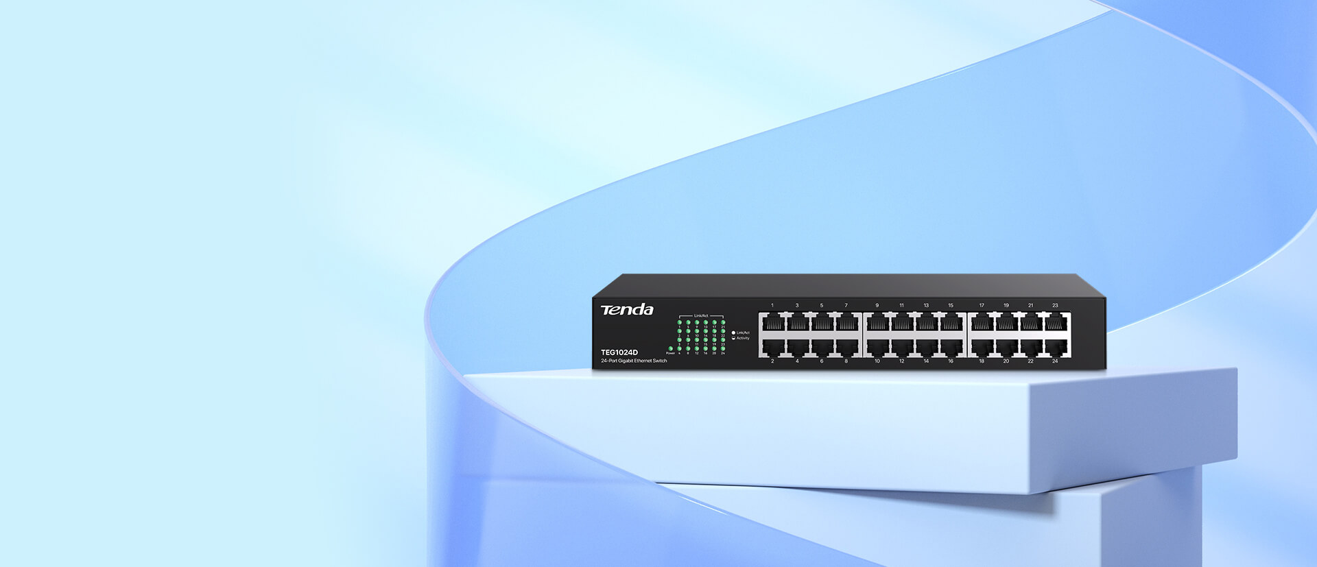 Tenda 24 Port Gigabit Switch TEG1024D
