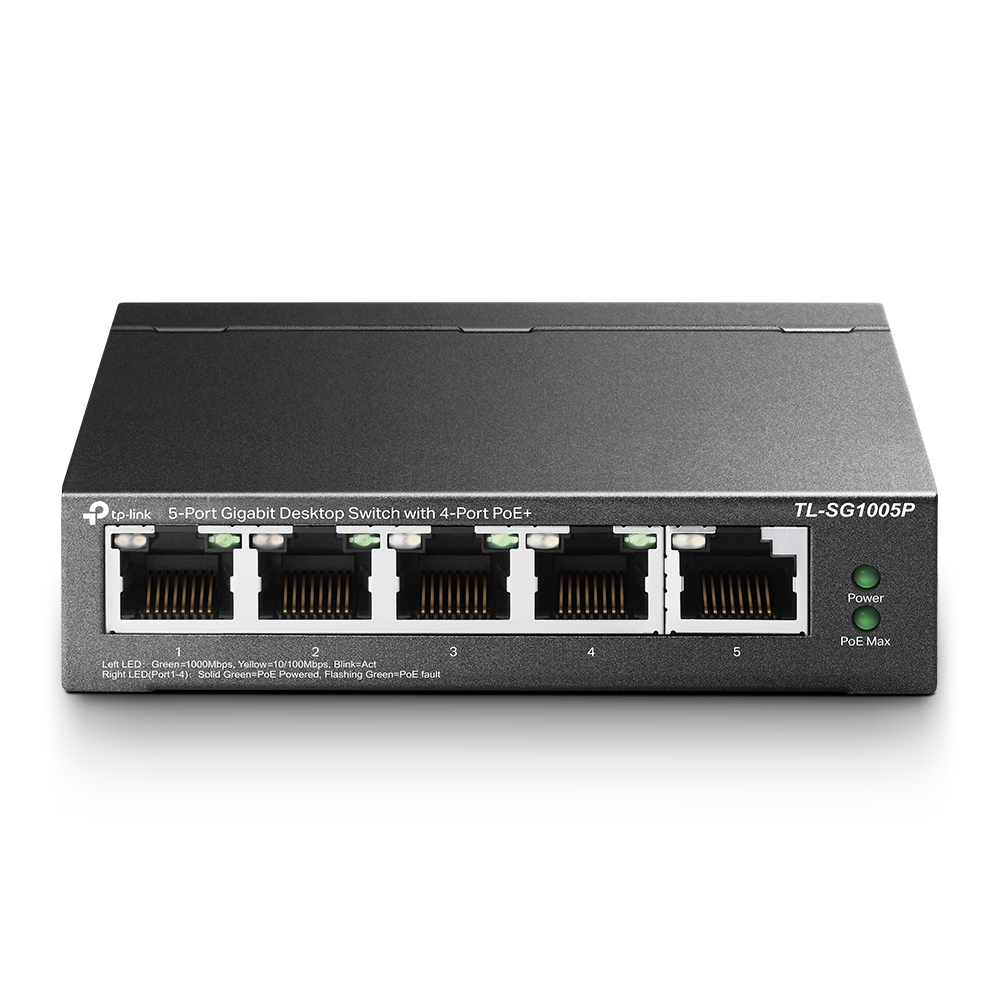 TP-Link 4 Port PoE Switch SG1005P