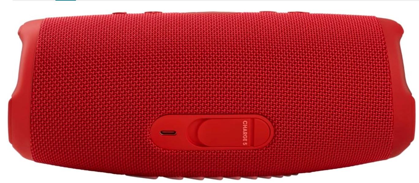 Портативная колонка JBL Charge 5, Красная (JBLCHARGE5RED)