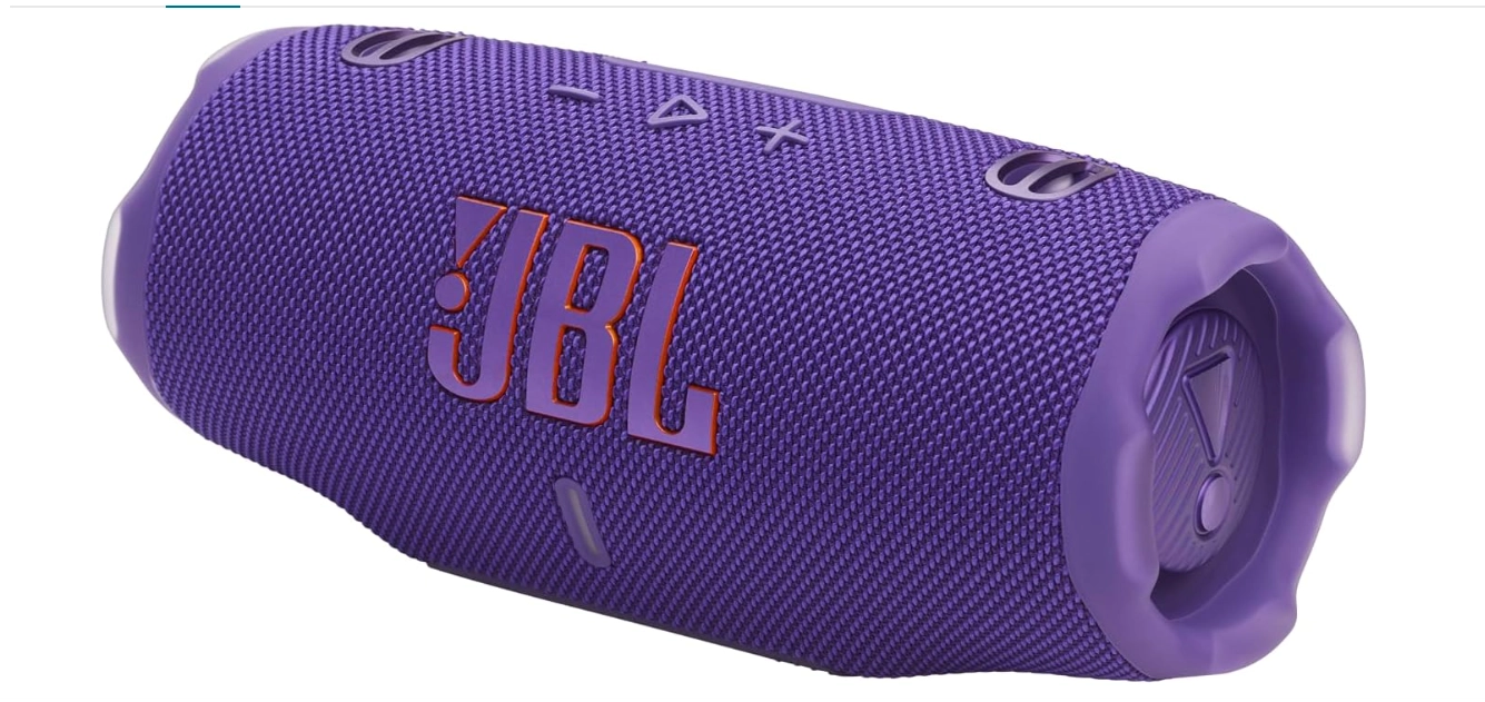 Портативная колонка JBL Charge 6, Фиолетовая (JBLCHARGE6PUR)