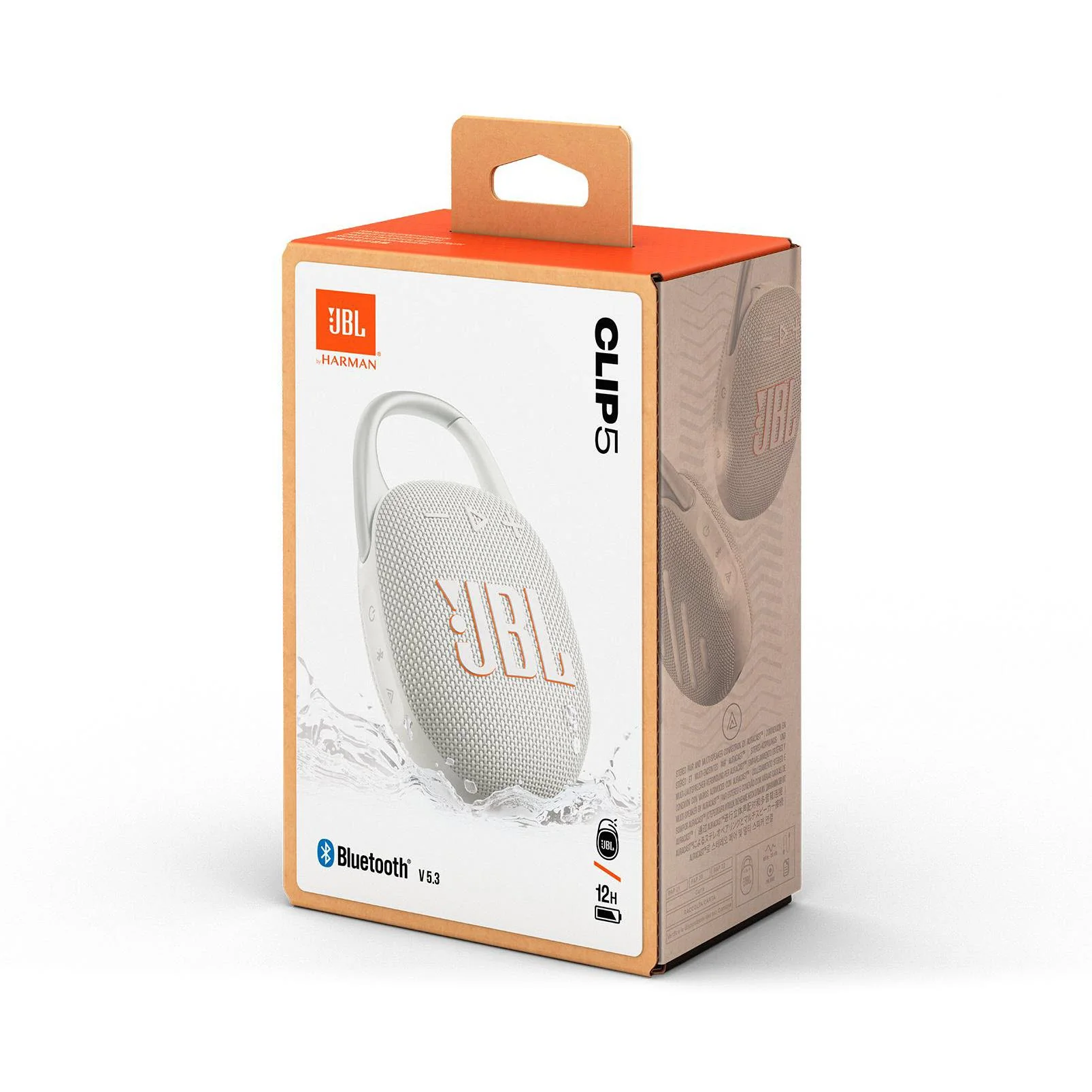 JBL Clip 5 White (JBLCLIP5WHT)