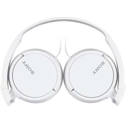 سماعة رأس سلكية Sony MDR-ZX110AP باللون الأبيض (MDRZX110APWZE)