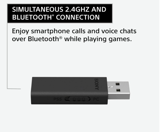 سماعة ألعاب لاسلكية Sony WH-G900N باللون الأبيض (WH-G900N/WZE)