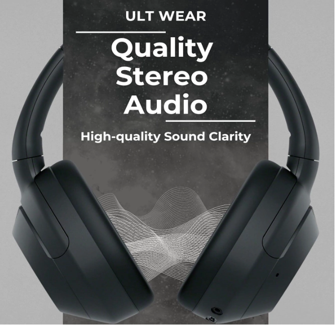 سماعة رأس لاسلكية Sony WH-ULT900N باللون الأسود (WH-ULT900N/BCE)