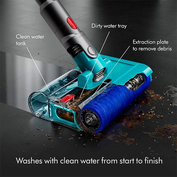 Пылесос Dyson V15s Detect Submarine SV47 Желтый Никель