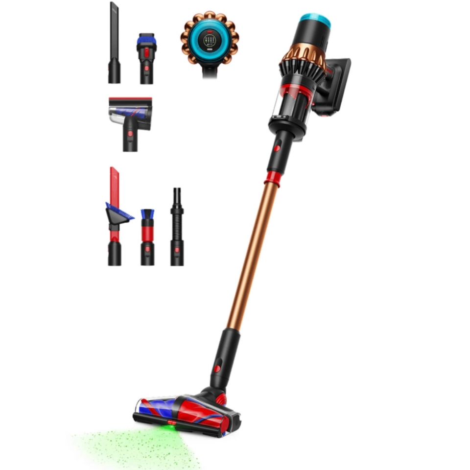 مكنسة كهربائية Dyson V16 Piston Animal نحاسي أسود