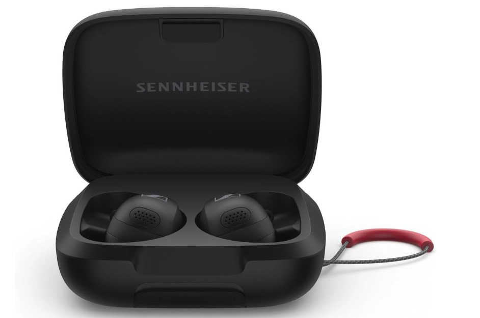 سماعات أذن لاسلكية Sennheiser Momentum Sport True Wireless باللون الأسود (700304)