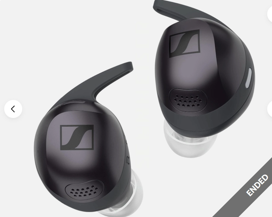 Беспроводные наушники Sennheiser Momentum Sport True Wireless, Графитовые (700305)