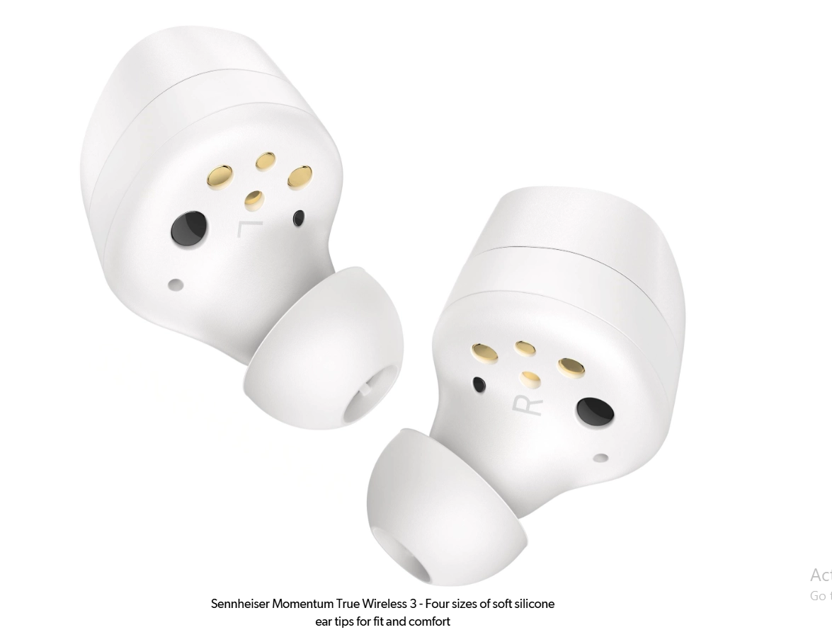 Беспроводные наушники Sennheiser M3 True Wireless 3, Белые (509181)