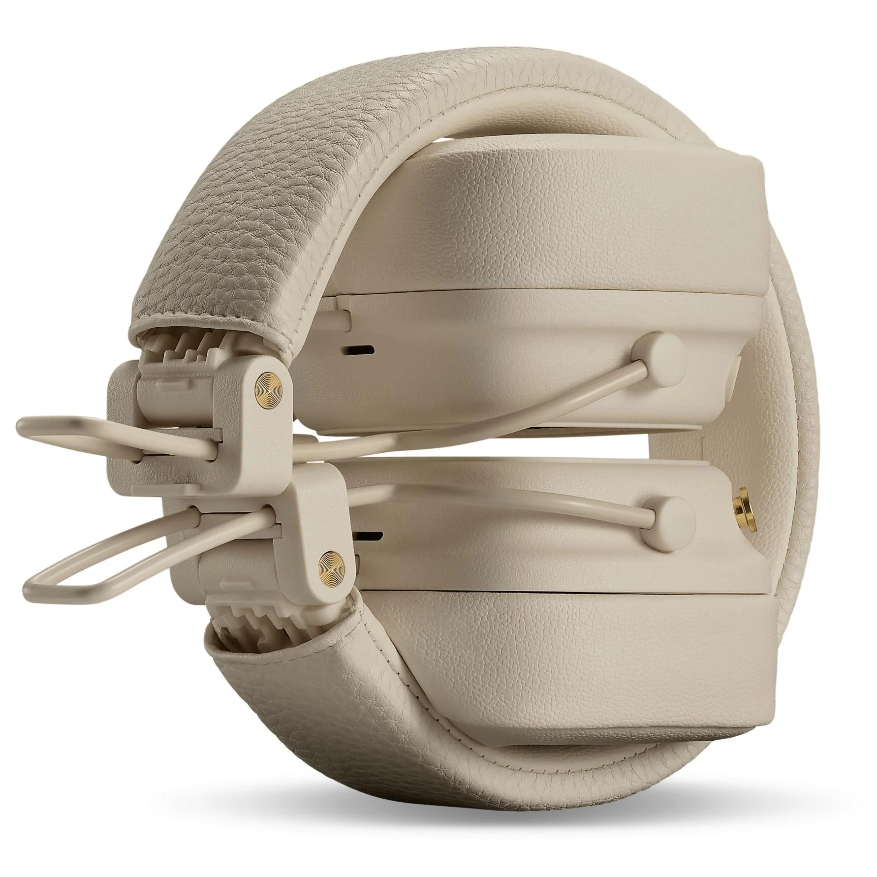 سماعات أذن لاسلكية Marshall Major V باللون الكريمي (7340055401111)