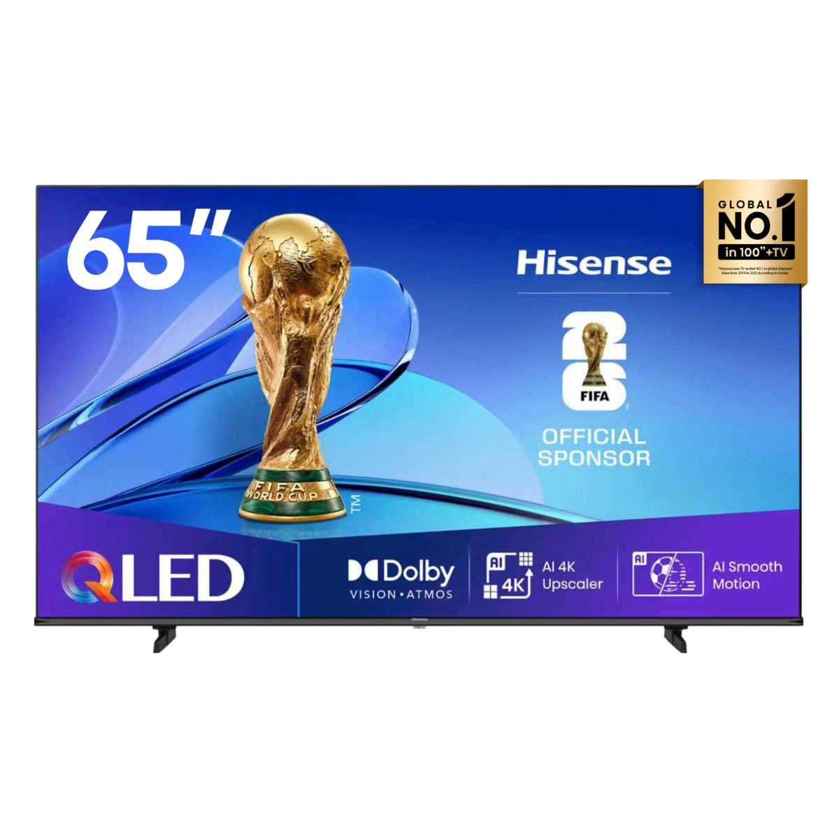 تلفزيون Hisense ذكي 65 بوصة QLED 4K موديل Q6QS