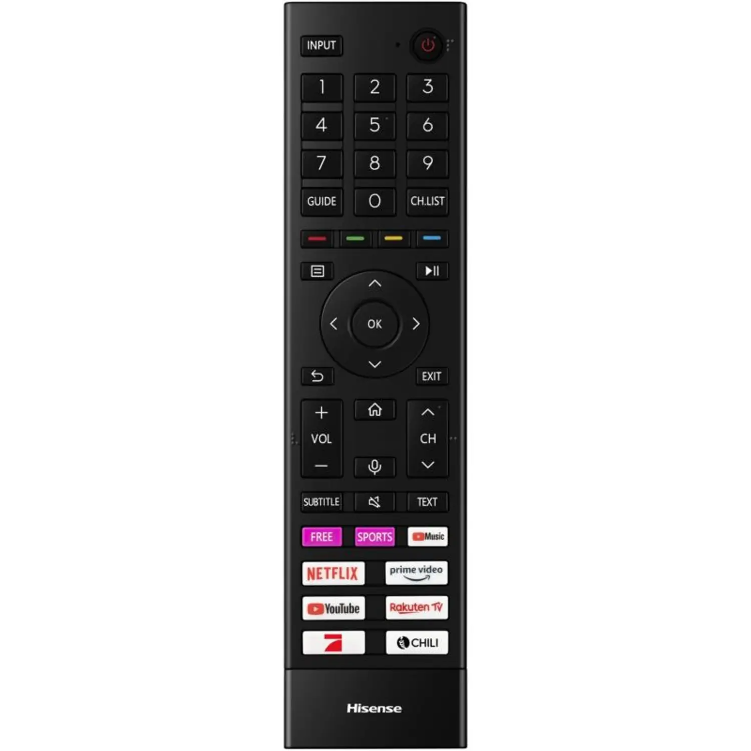تلفزيون Hisense ذكي 43 بوصة LED 4K UHD موديل A62QS