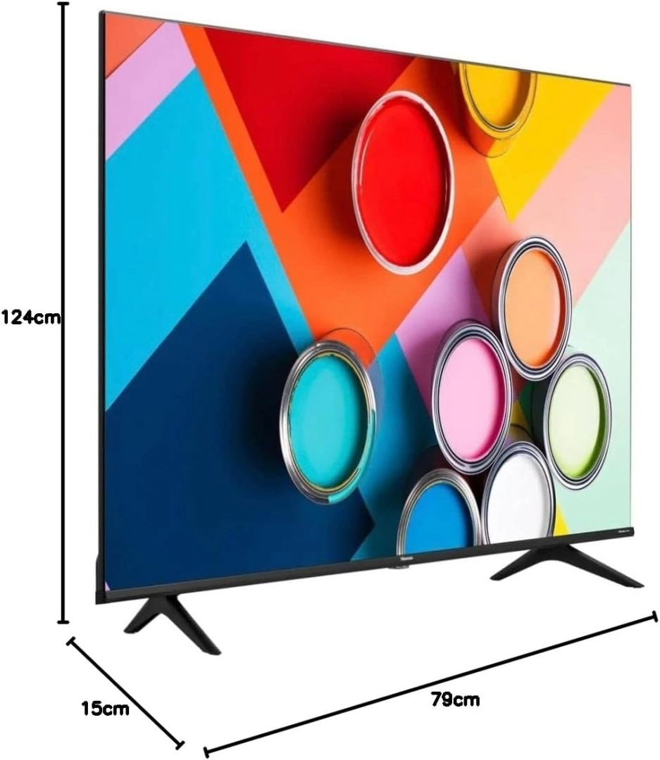 تلفزيون Hisense ذكي 50 بوصة LED 4K UHD موديل A62QS