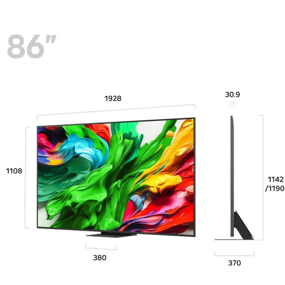 Смарт-телевизор LG 86 дюймов QNED 4K 86QNED86A6A