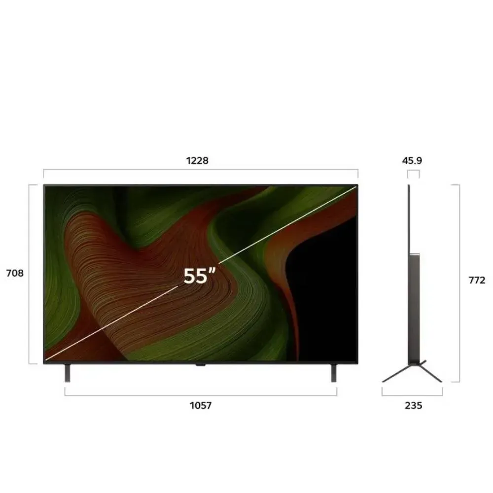 LG 55 inch OLED 4K Smart TV OLED55B5RLA