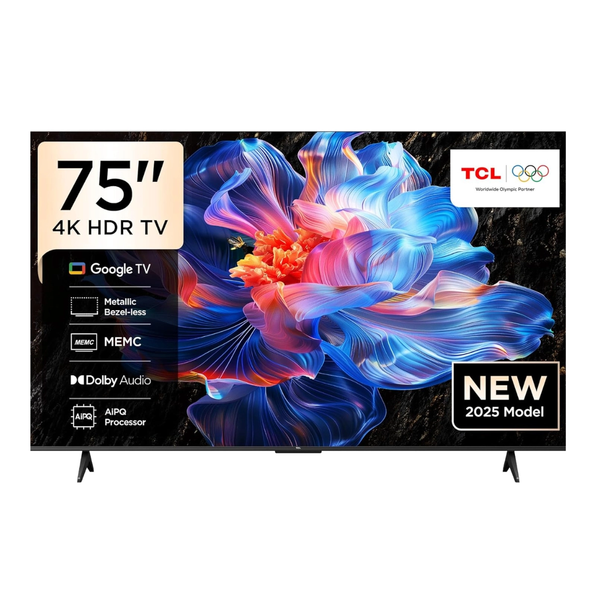 تلفزيون TCL ذكي 55 بوصة 4K UHD سلسلة P6K (55P6K)