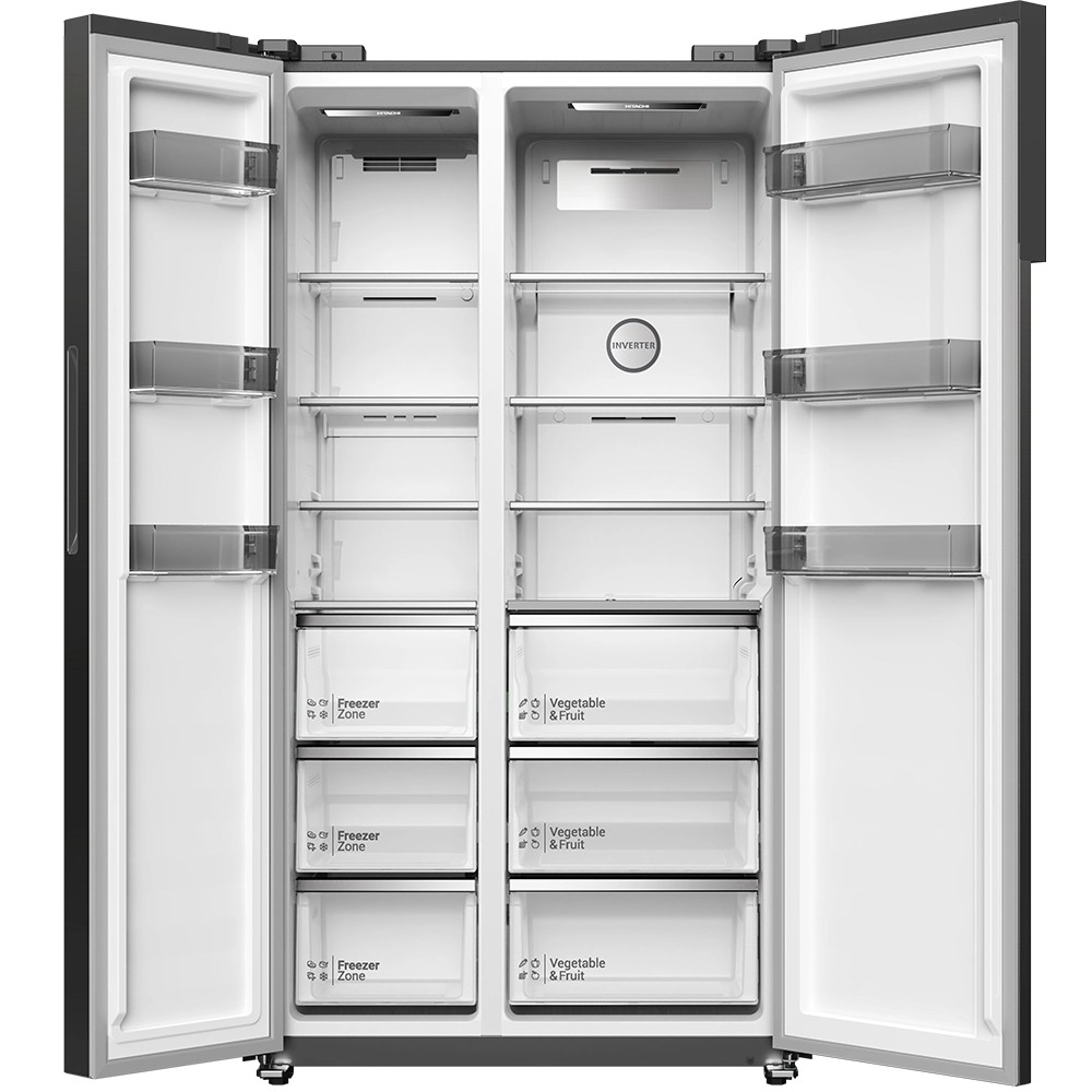 Hitachi Side-by-Side Refrigerator 552L No Frost (HRSN9552DDX)