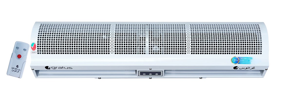 Воздушная завеса Gratus 150 см Cross Flow с пультом и сенсором (GC15G5-2RC-DS)
