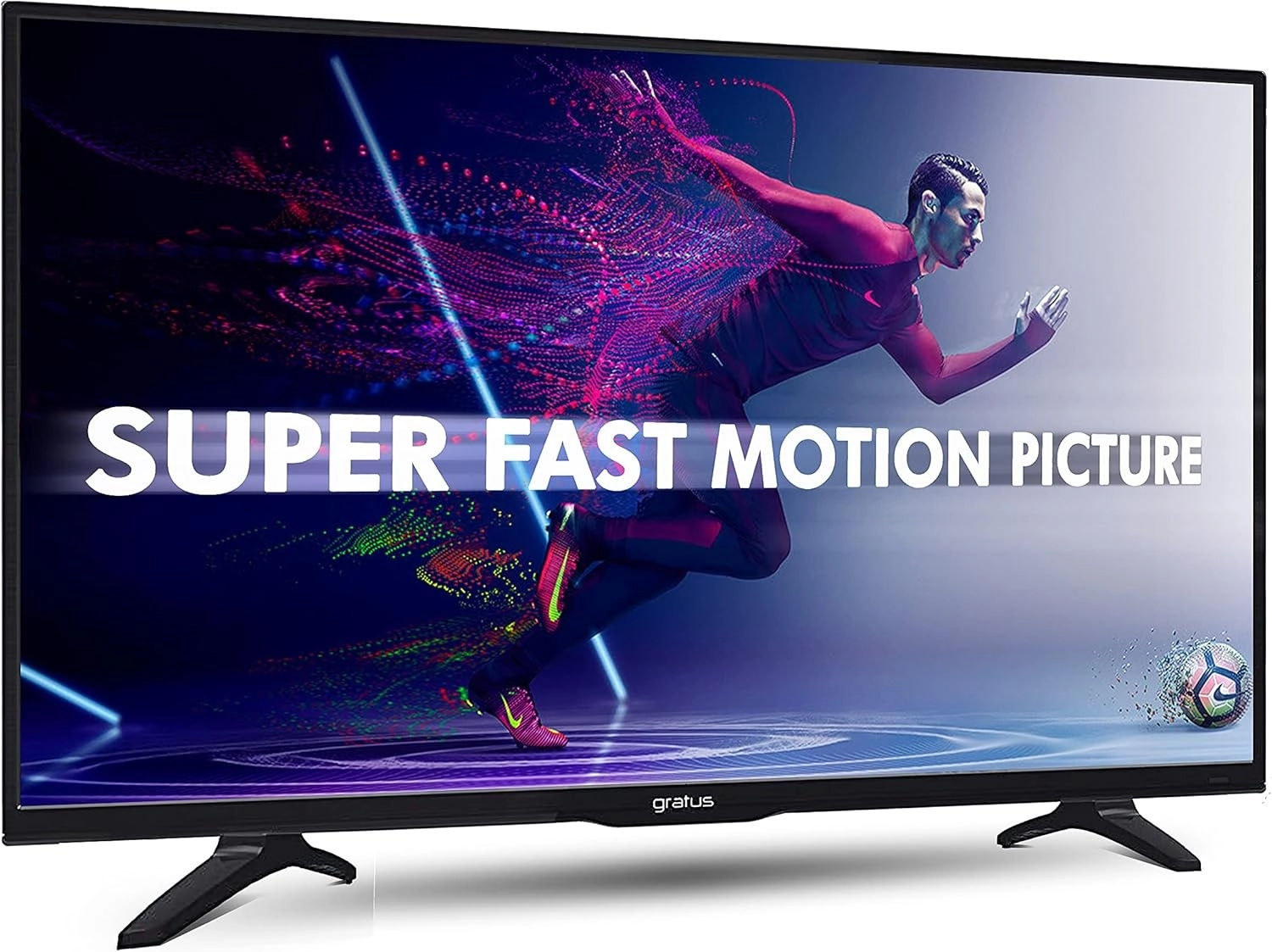Gratus 32 inch Edgeless HD Smart TV Android  (LT32A524M)