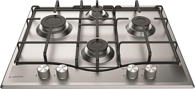 Газовая панель Ariston 60см 4-Конфорки Стеклокерамика (AGS61SBK)
