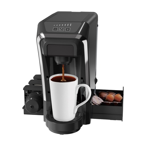 ماكينة قهوة متعددة الوظائف LePresso Nespresso Dolce Gusto 20 Bar (LPMFCMSBK)