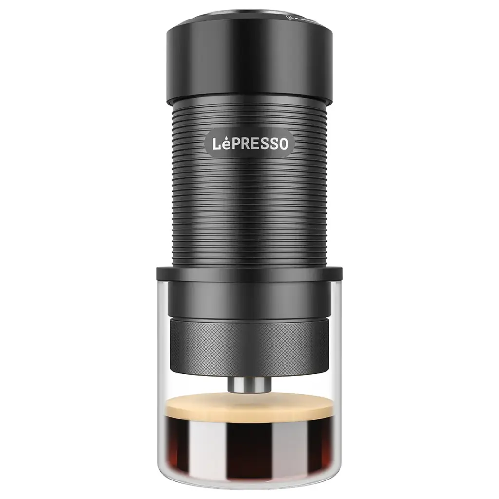 ماكينة إسبريسو يدوية LePresso Hand Press 9 Bar 51mm Portafilter (LPRJPCMBK)