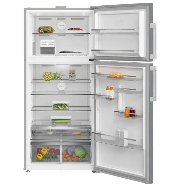 Холодильник Ariston с верхней морозильной камерой 830L Titanium Inox отделение для молочных продуктов инвертор (ART83F6653XME)