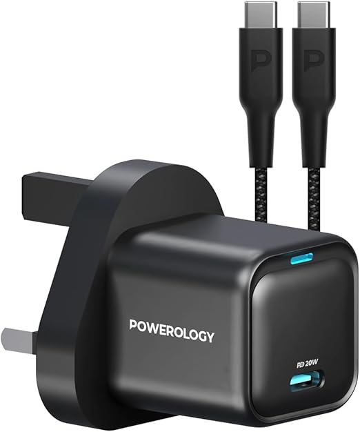 Автомобильное зарядное устройство Powerology Type-C PD 20W