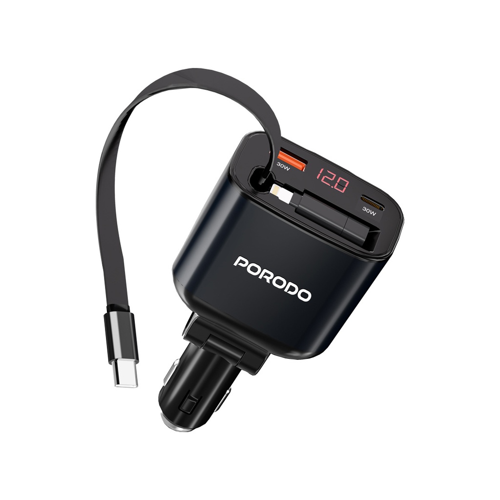 شاحن سيارة Porodo 105W Dual Port