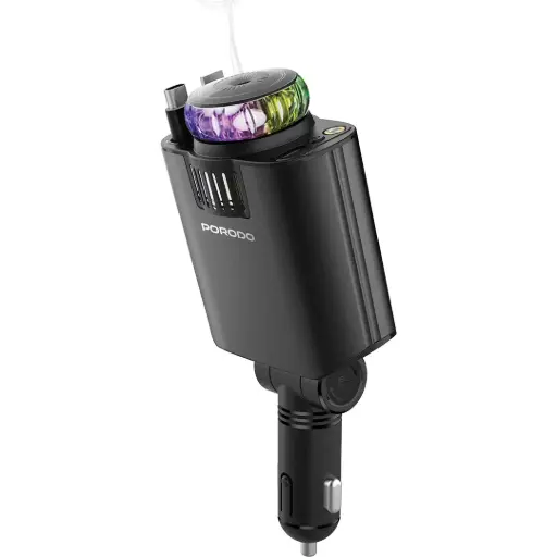 شاحن سيارة Porodo AROMAGLOW 120W