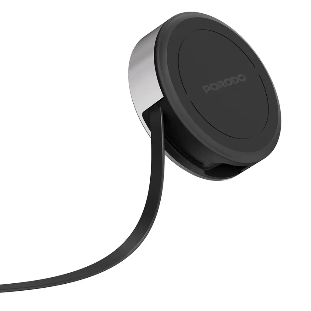 Porodo Magnetic Wireless Charging Pad with Retractable Type-C Output