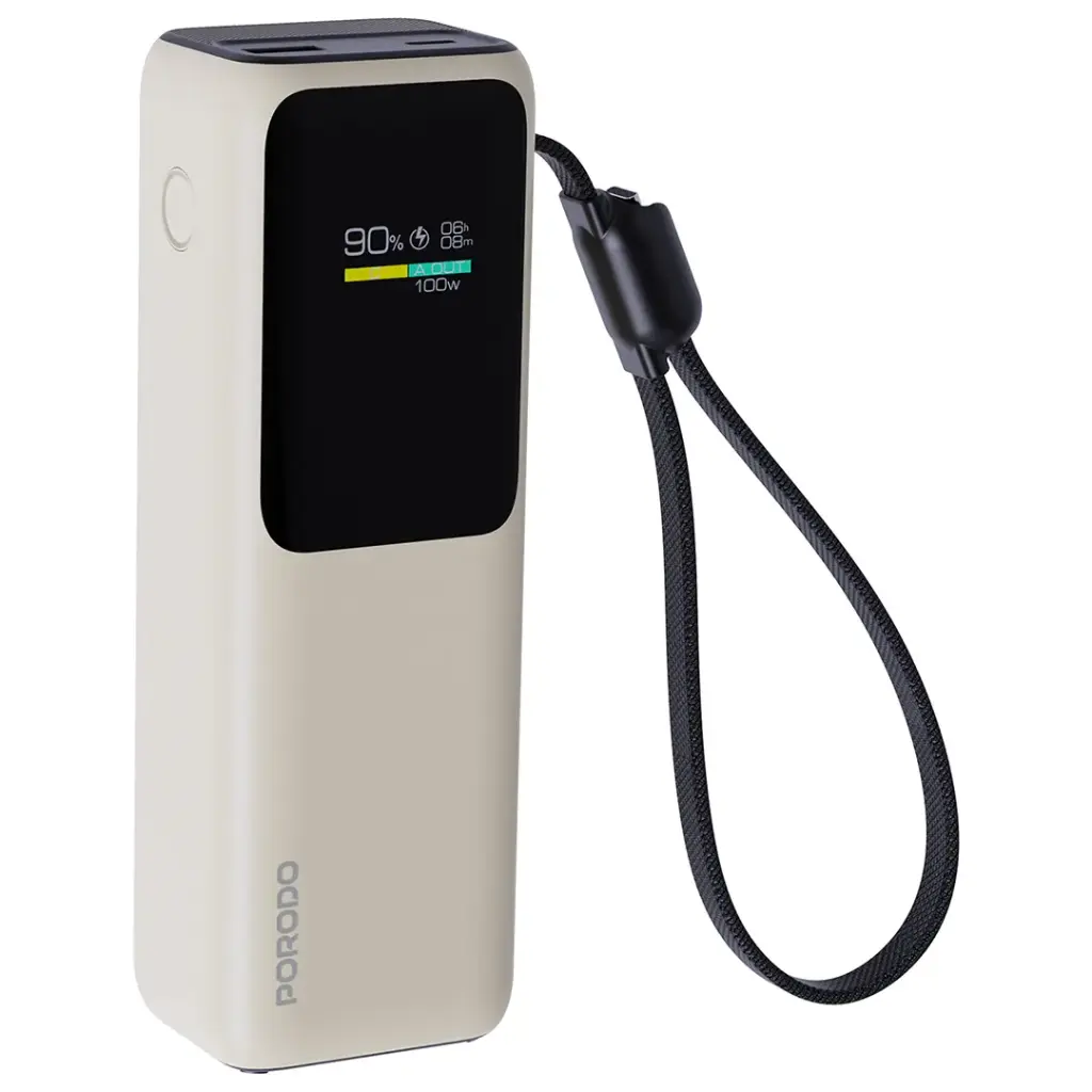Porodo Smart Display 20000mAh Power Bank