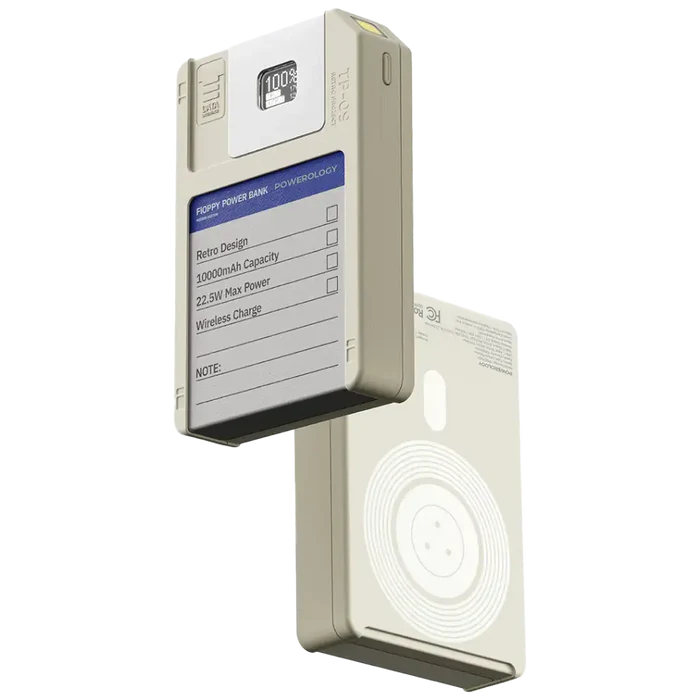 Powerology Floppydisk Retro 10000mAh MagSafe Power Bank