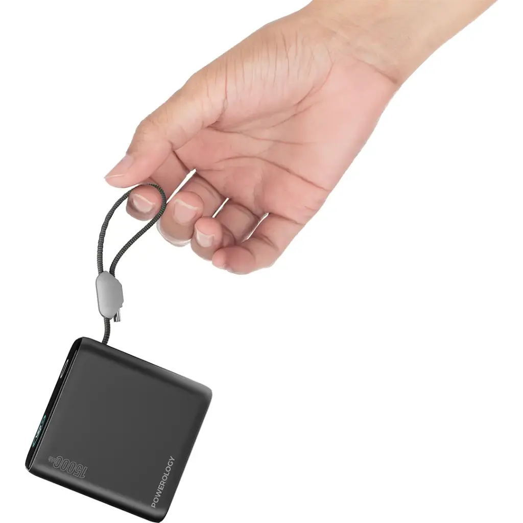 Powerology 15000mAh Mini Power Bank