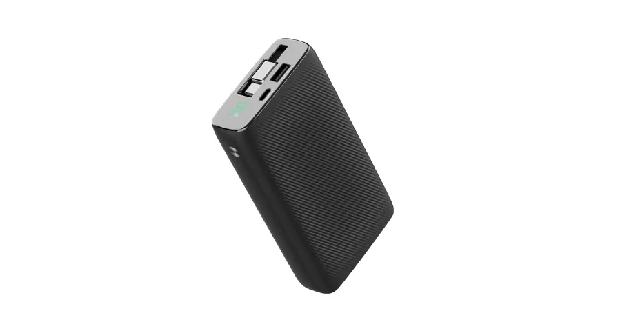 Powerology 20000mAh Retractable Cable Power Bank