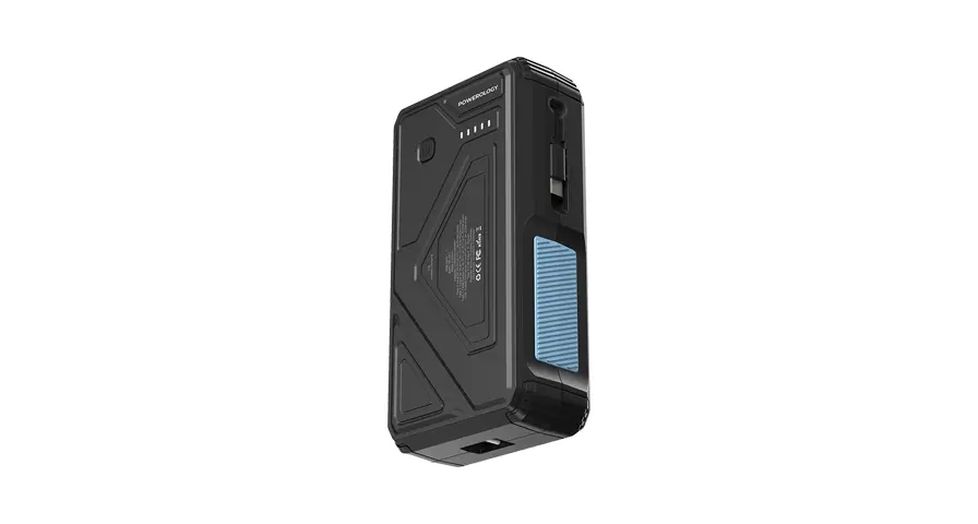 Powerology 27000mAh Solar Wireless Charging Power Bank