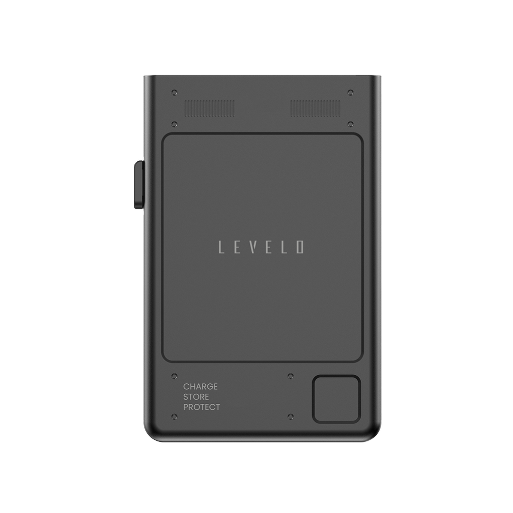 Levelo Onyx Portable 5000mAh 3 in 1 Cardholder Power Bank