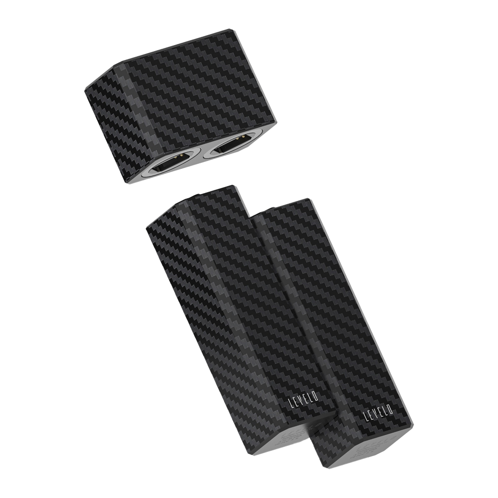 Levelo SwapCell 14400mAh 2 in 1 Portable Carbon Power Bank