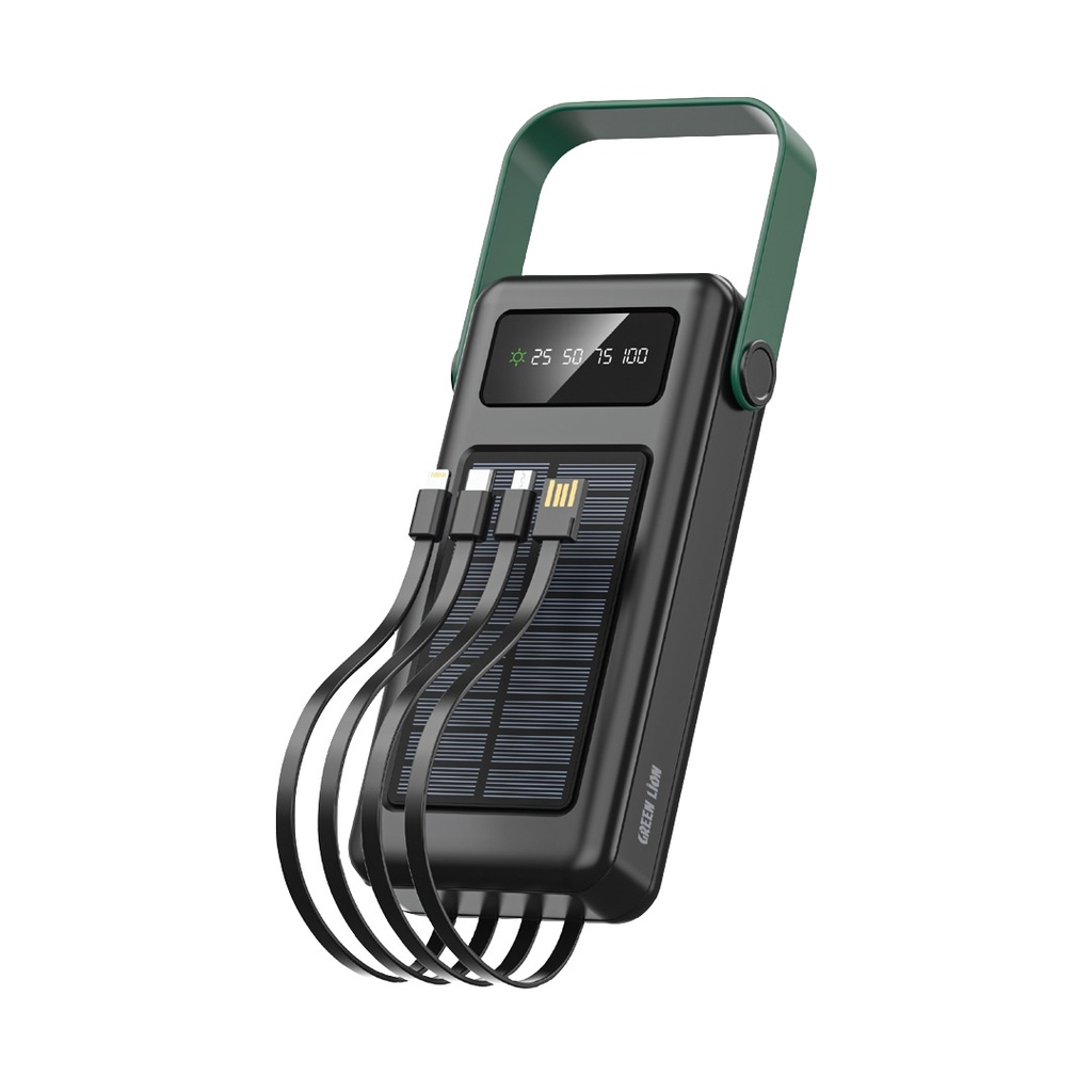 Green Lion Solar Max Power Bank 30000mAh