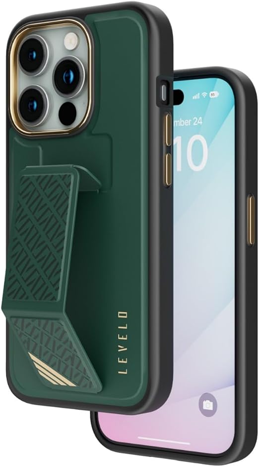 Levelo Morphix Cuero Gripstand Case