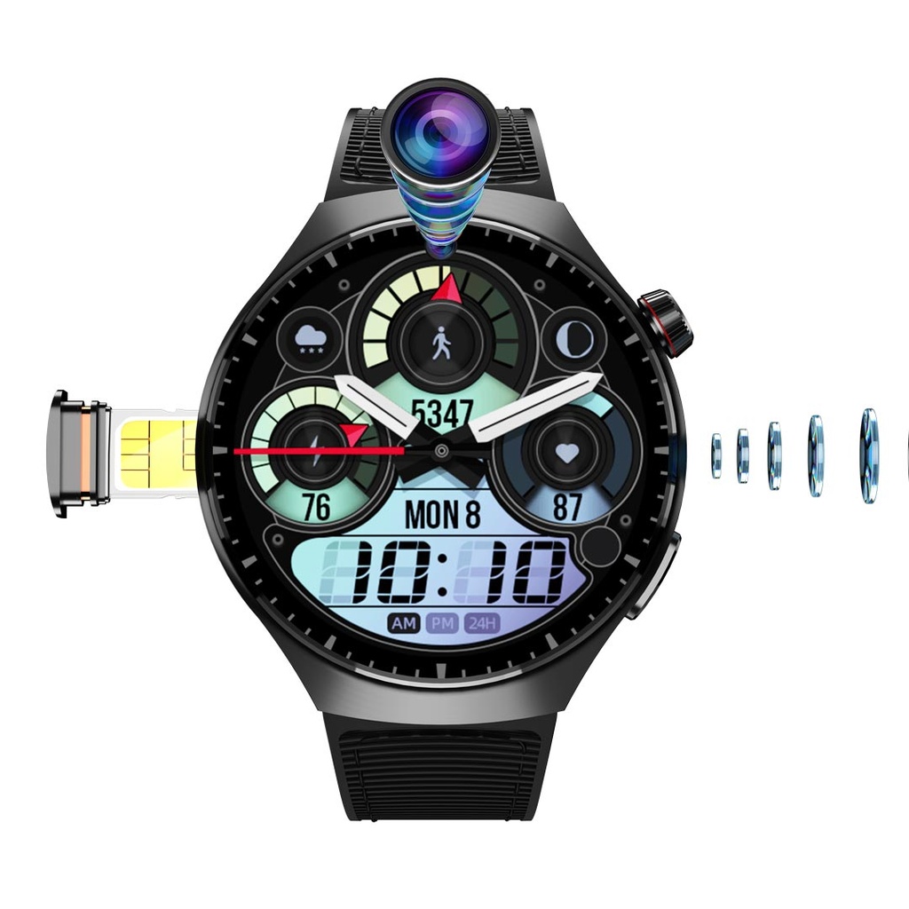 Porodo Vista 4G Cellular & Video Smart Watch