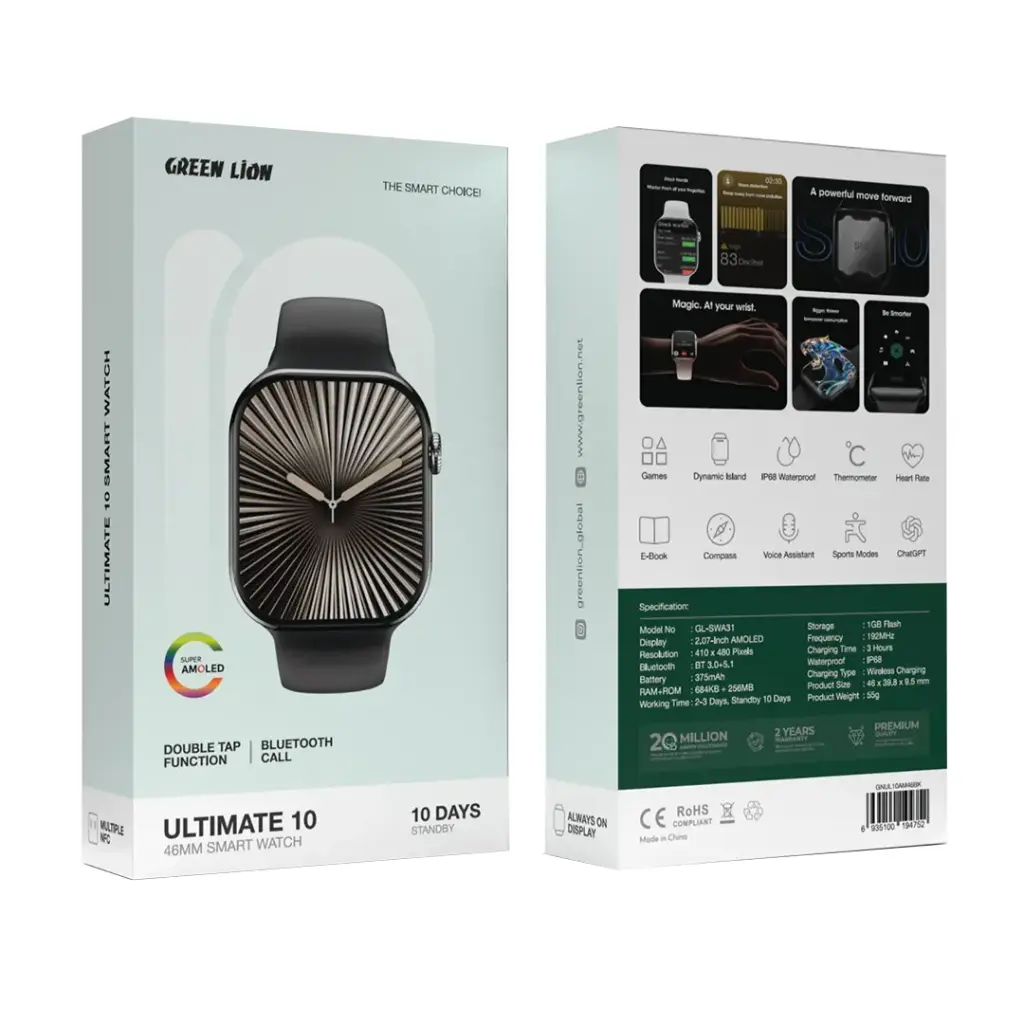Green Lion Ultimate 10 Smart Watch 46 mm
