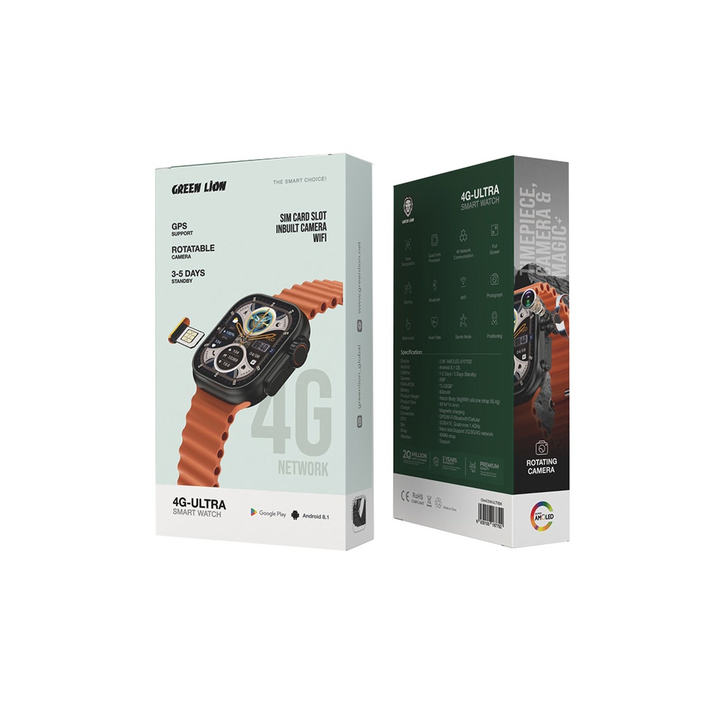 Green Lion 4G Ultra Smart Watch